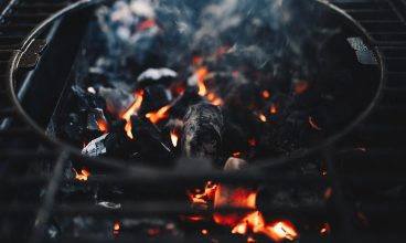professional charcoal bbq