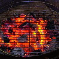 outdoor grill and oven