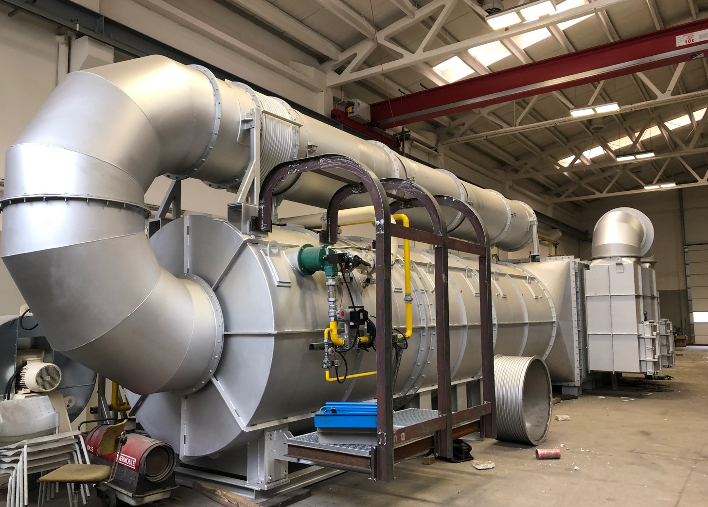 regenerative thermal oxidation device